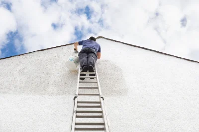 Peinture extérieure à Tréon — façades et ravalement